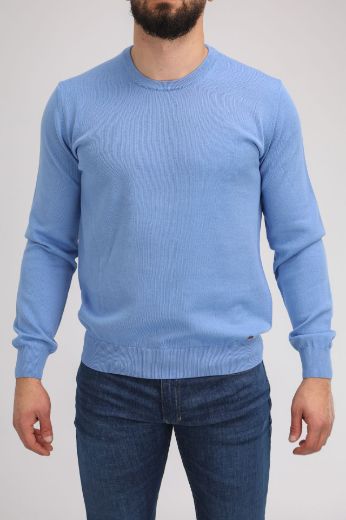 Slika Pamucni dzemper - GLACIER BLUE