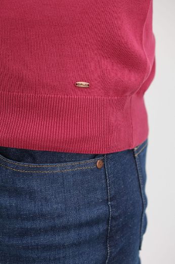 Slika Pamucni dzemper - MAGENTA ROSE