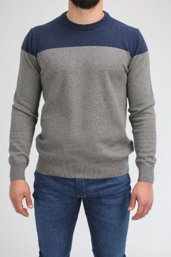 Slika Pamucni dzemper - GRAPHITE NAVY