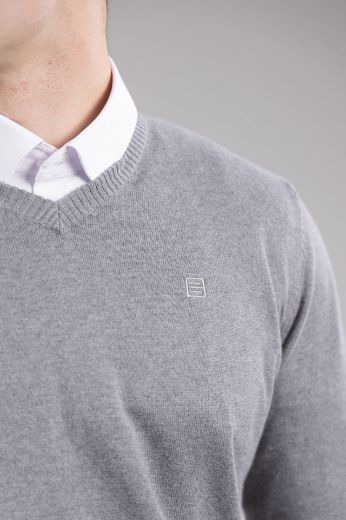 Slika Pamucni dzemper - SILVER MIST