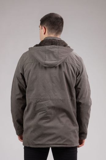 Slika Muska zimska jakna - 1904104 - MASLINASTO ZELENA