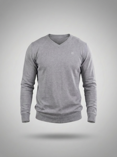 Slika za kategoriju Pamučni džemperi V - izrez