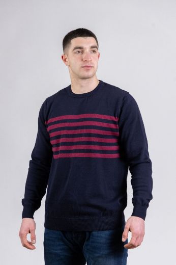 Slika Pamucni dzemper - Bordeaux Classic