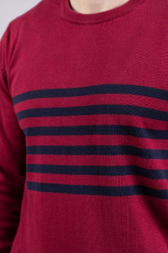 Slika Pamucni dzemper - Bordeaux Night