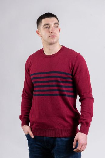 Slika Pamucni dzemper - Bordeaux Night