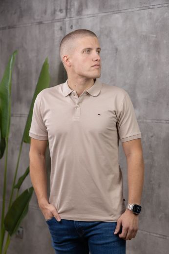 Slika Majica sa kragnom - DESERT SAND