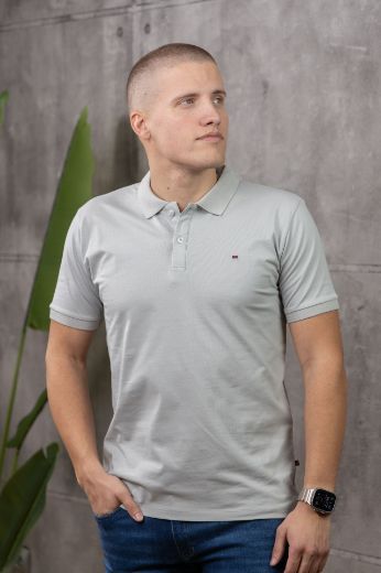 Slika Majica sa kragnom - SOFT ASH