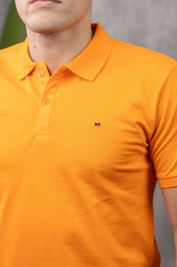 Slika Majica sa kragnom - SUNSET ORANGE