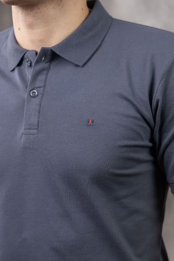 Slika Majica sa kragnom - GRAPHITE GREY