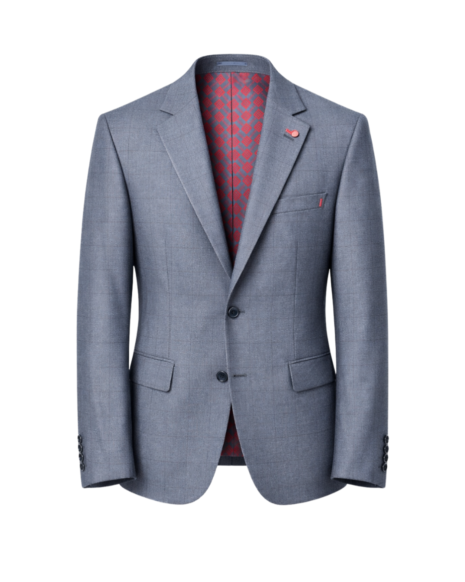 Slika Muski sako - BLUE GRID