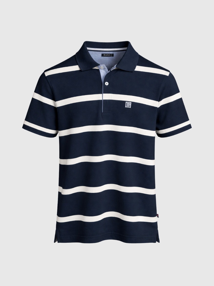 Slika Majica sa kragnom - MIDNIGHT STRIPE