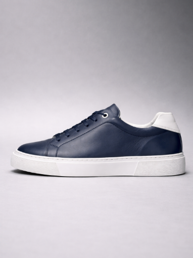 Slika Muske kozne cipele - NAVY CLASSIC